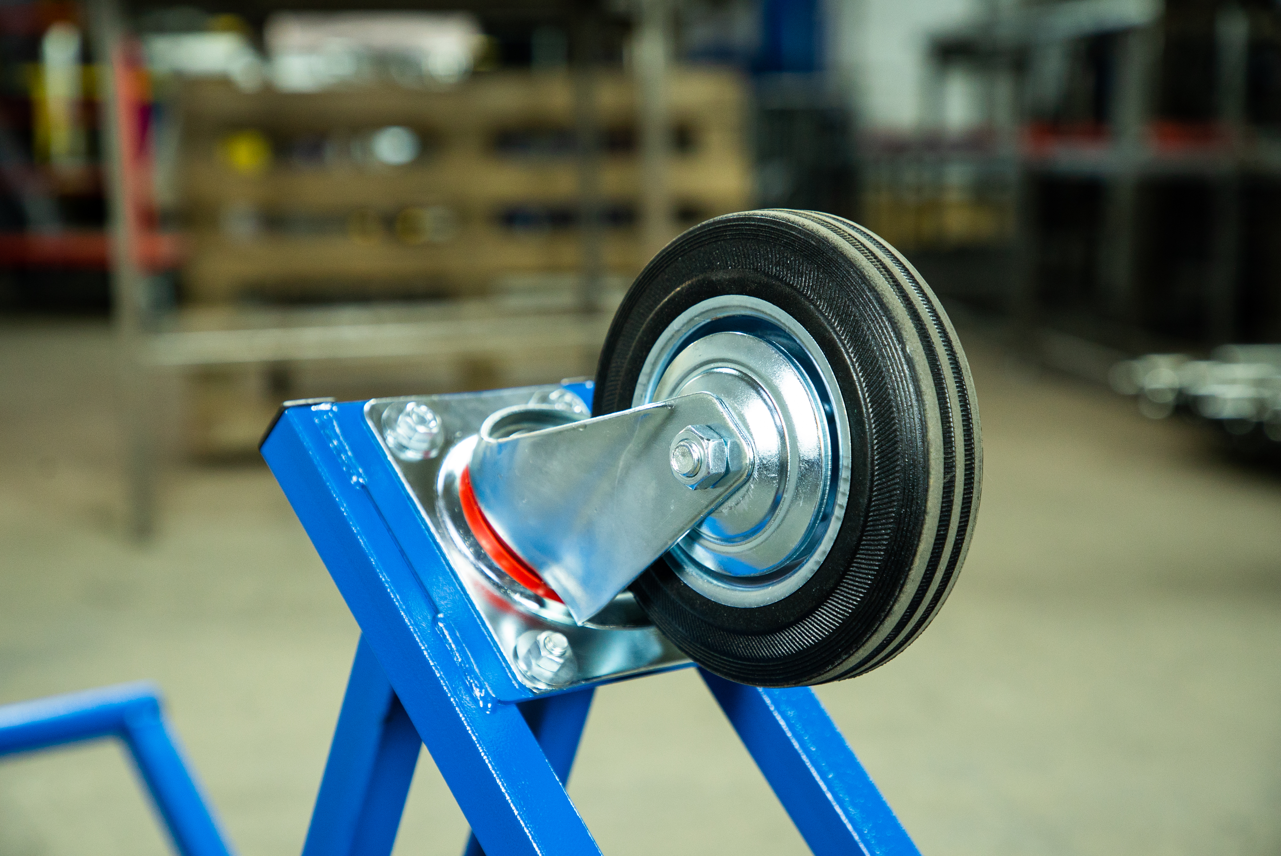 Тележка для баллонов пропан + кислород TOR ТГК-П, 2 баллона (250 пневмо+160поворотное)