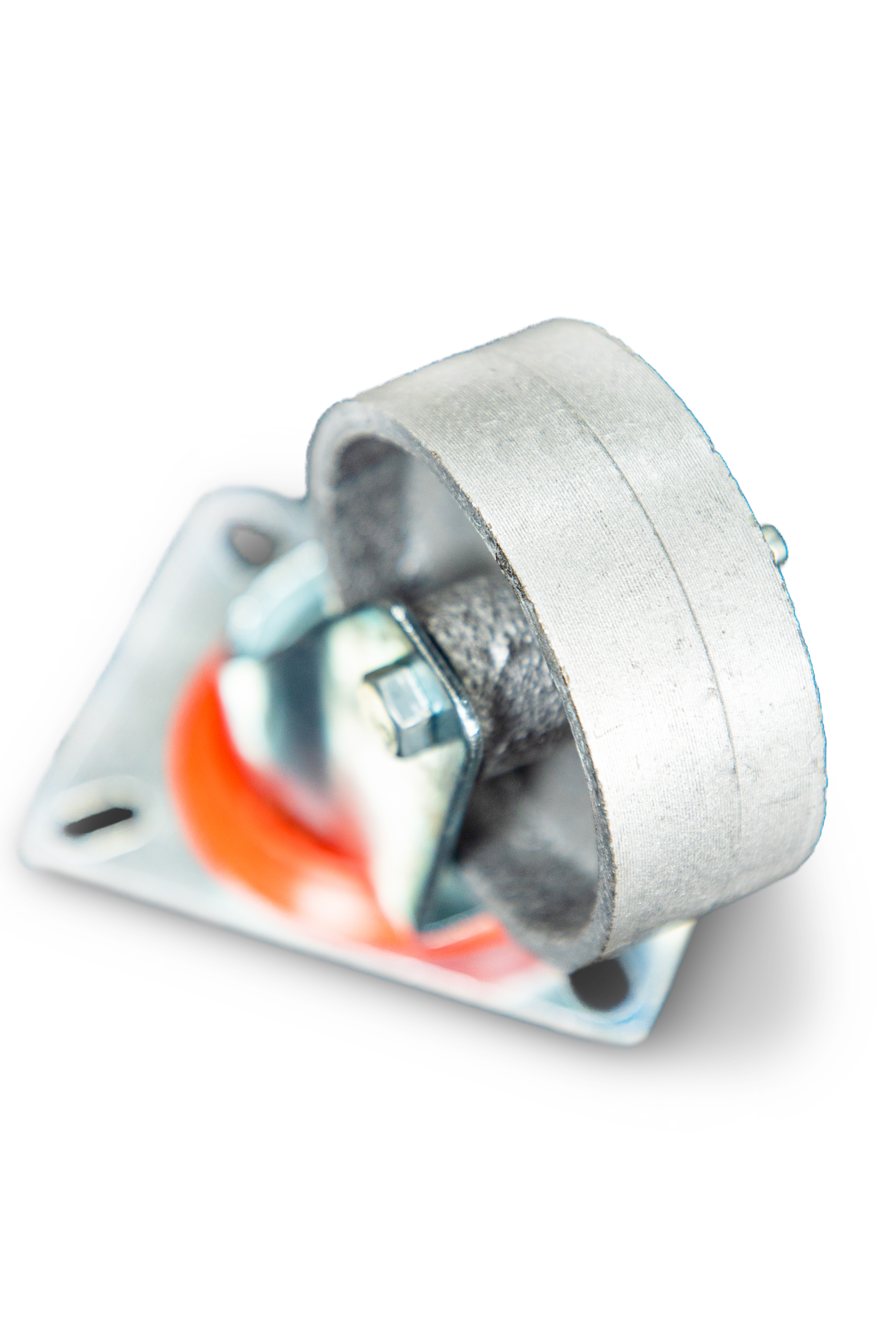 Колесо поворотное чугунное EM01 VKV 80 80 мм термостойкое