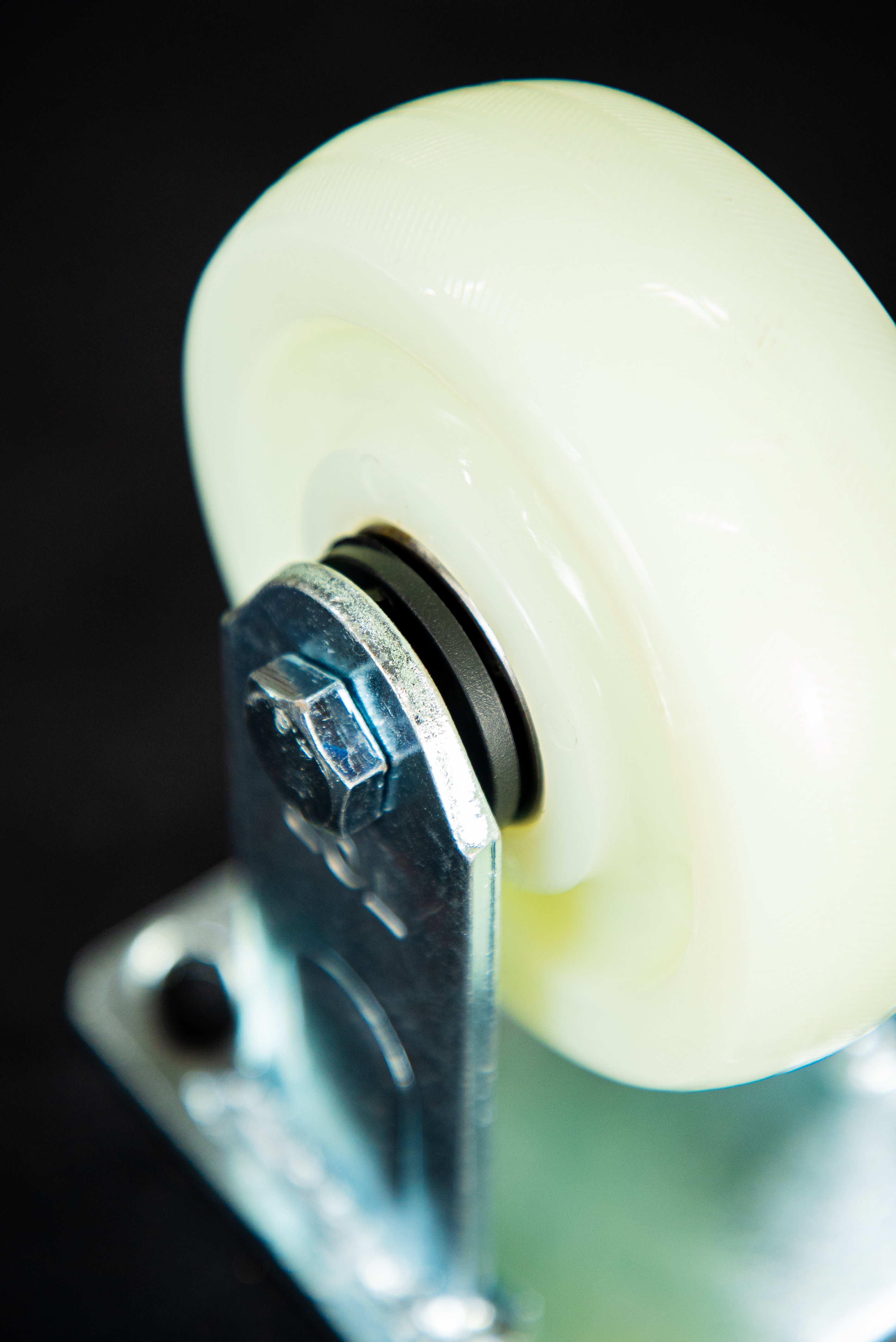 Колесо большегрузное неповоротное FCdn 54 125 мм полипропиленовое