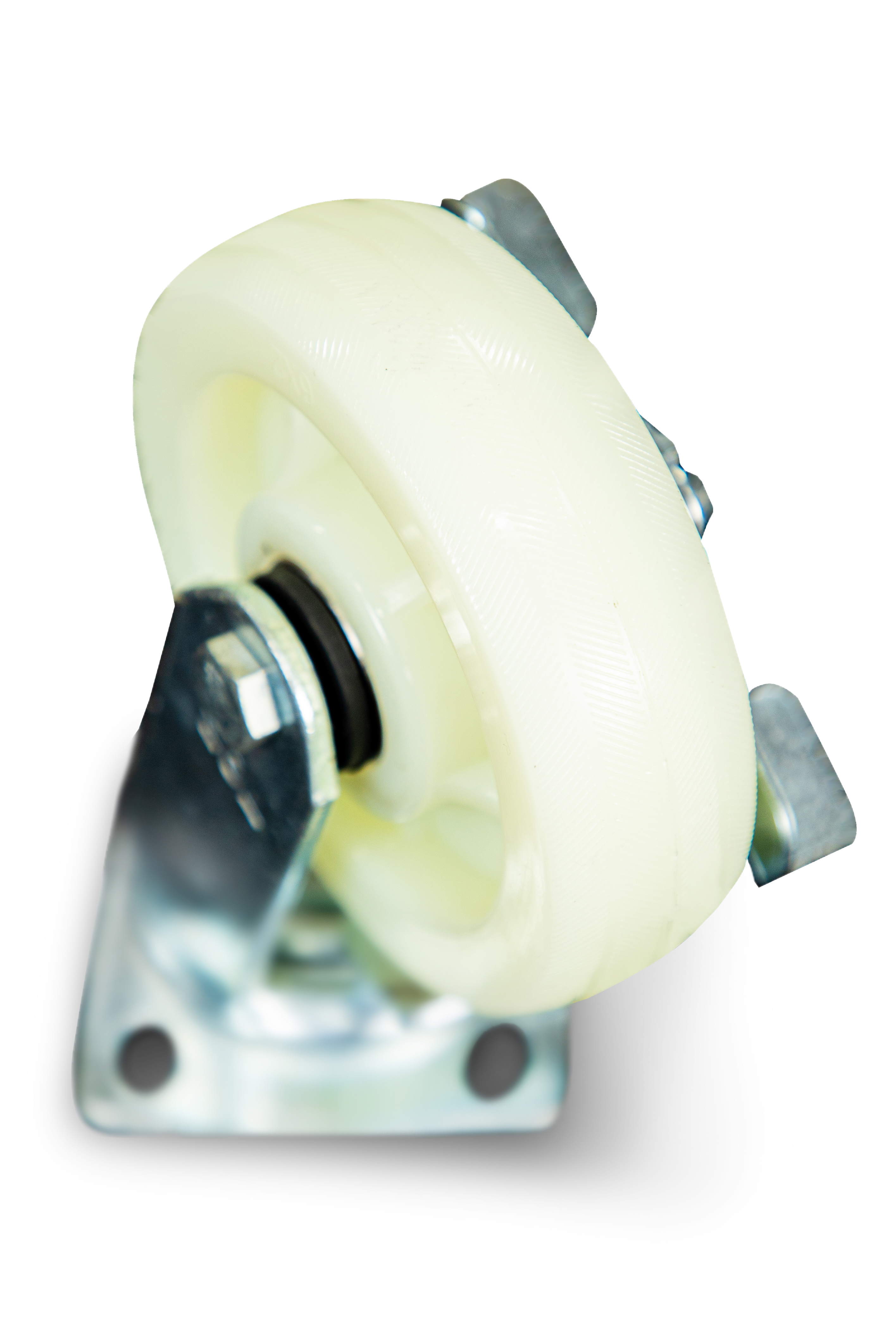 Колесо большегрузное поворотное SCdnb 63 150 мм полипропиленовое с тормозом