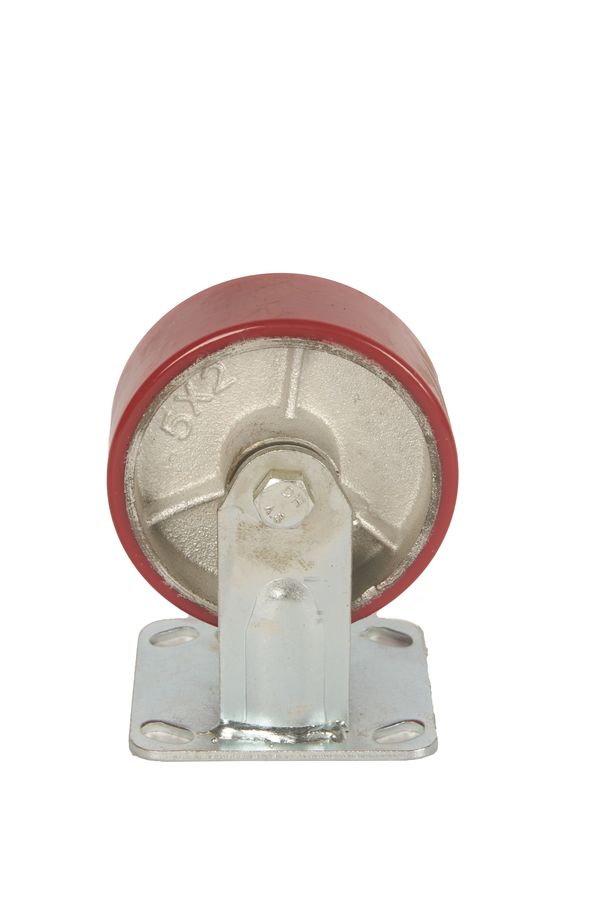 Колесо большегрузное неповоротное FCp 54 125 мм полиуретановое (N)