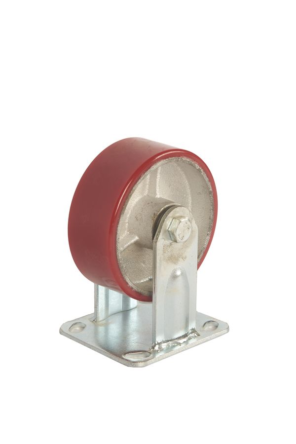 Колесо большегрузное неповоротное FCp 54 125 мм полиуретановое (N)