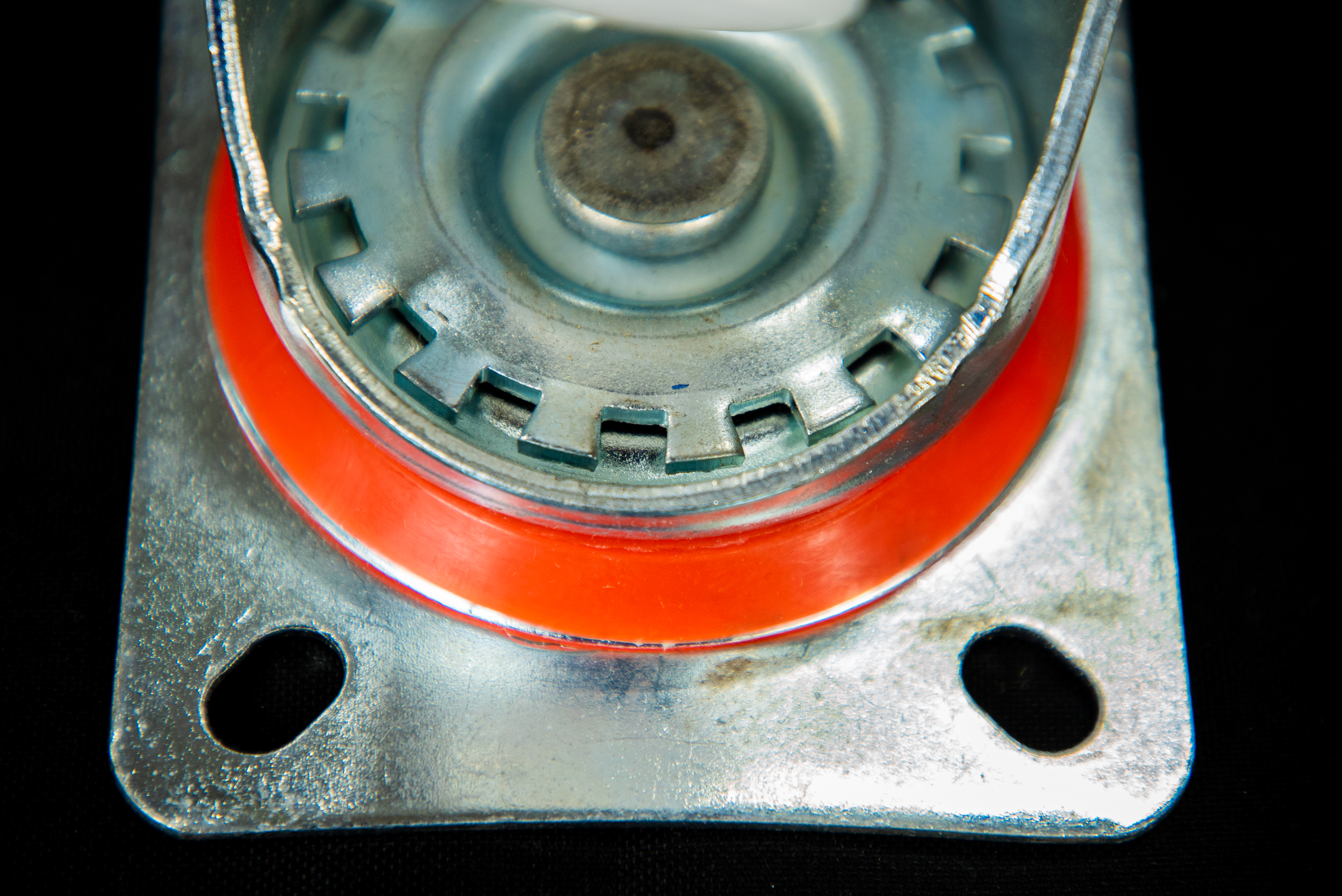 Колесо поворотное полипропилен SRCnb 63 160 мм с торозом (N)