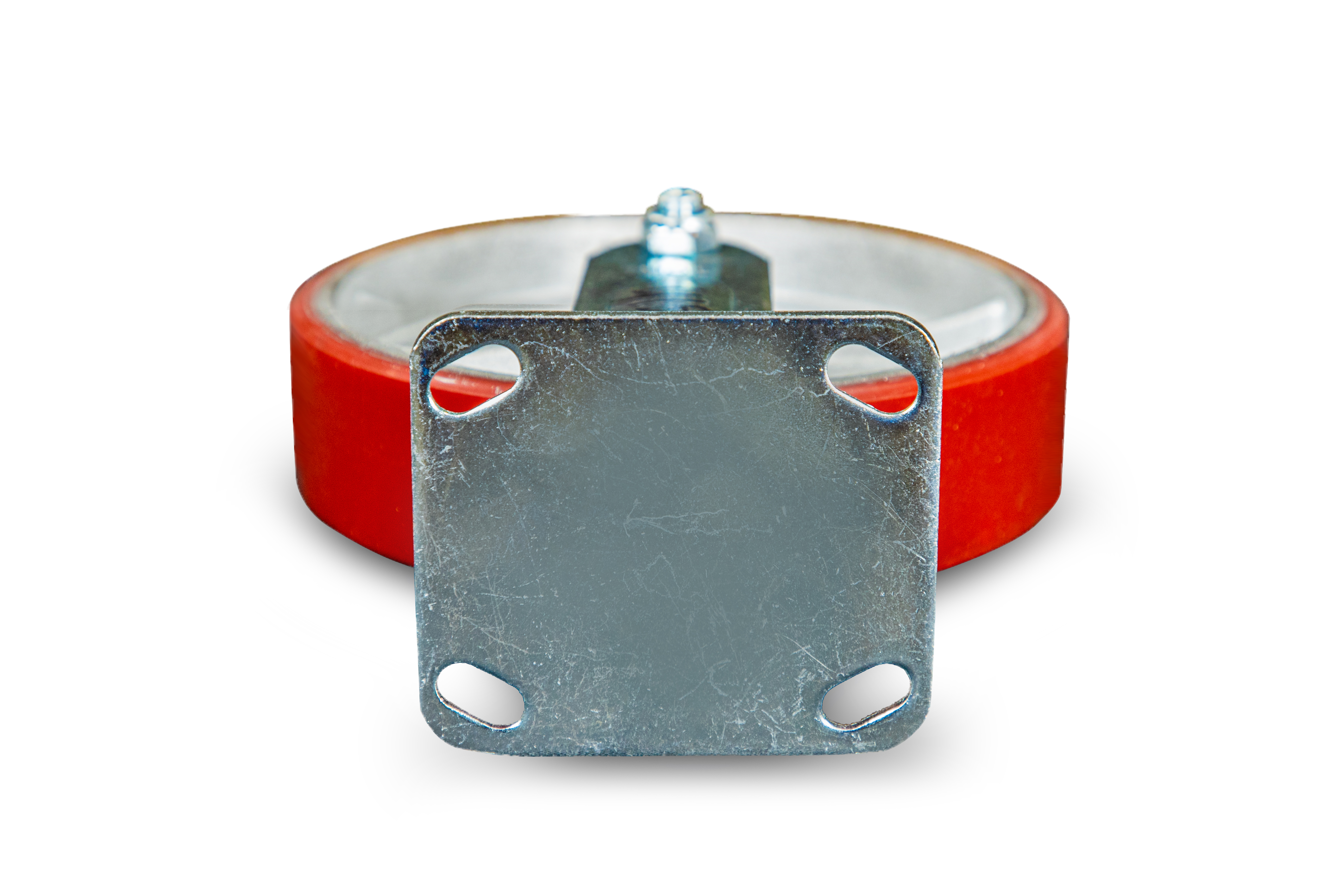 Колесо большегрузное неповоротное FCp 80 200 мм полиуретановое (N)