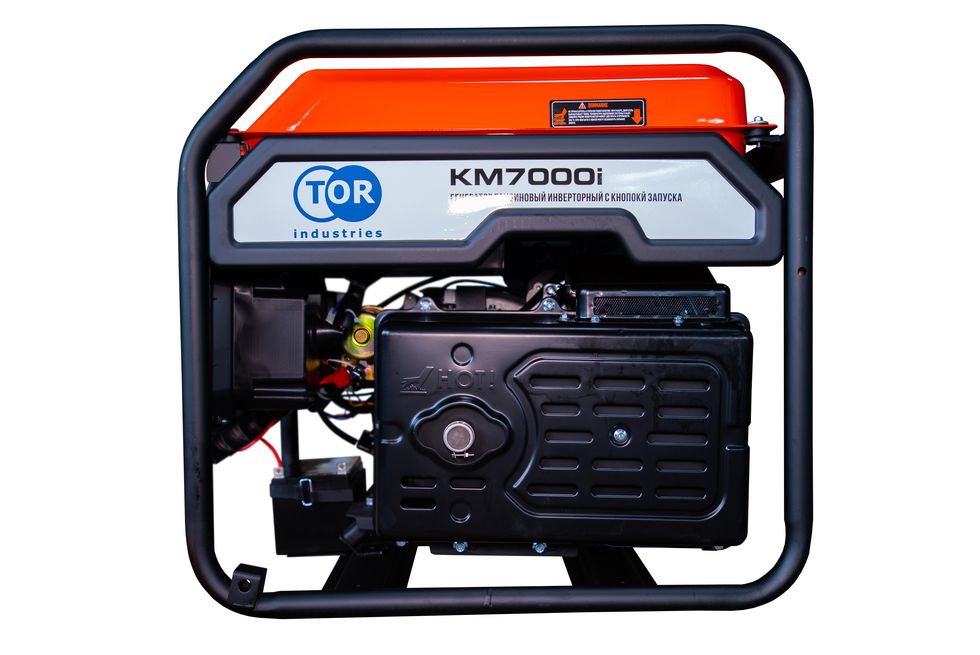 Генератор бензиновый инверторный 7,0 кВт 220В 25 л с электростартером TOR KM7000i