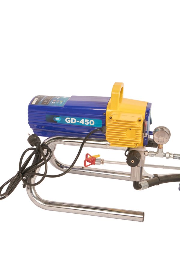 Окрасочный аппарат поршневой 290 бар, 1,8 кВт, 220 В TOR GD-450