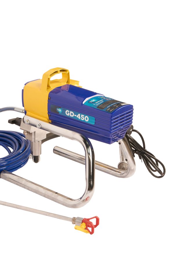 Окрасочный аппарат поршневой 290 бар, 1,8 кВт, 220 В TOR GD-450