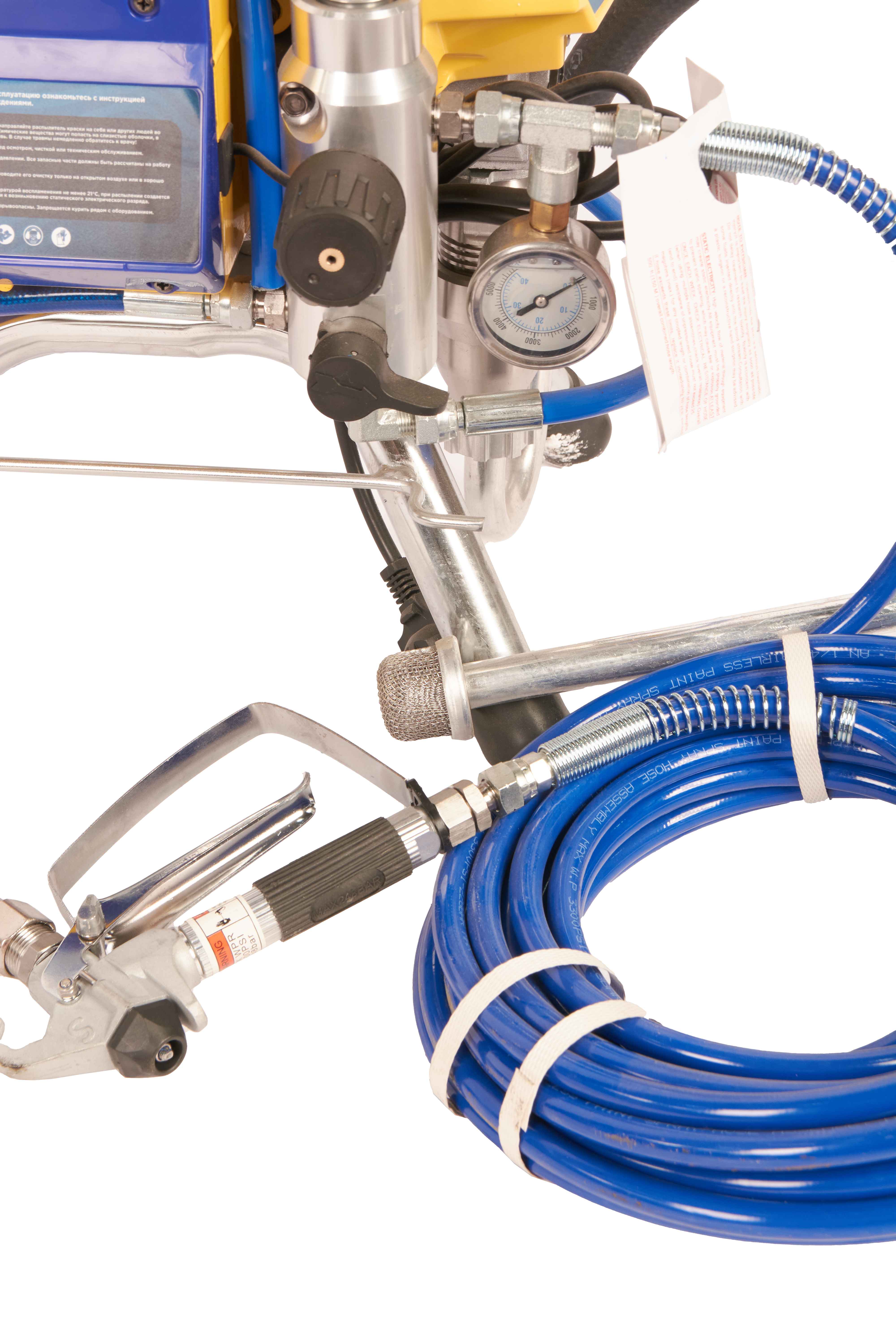 Окрасочный аппарат поршневой 290 бар, 2,2 кВт, 220 В  TOR GD-490