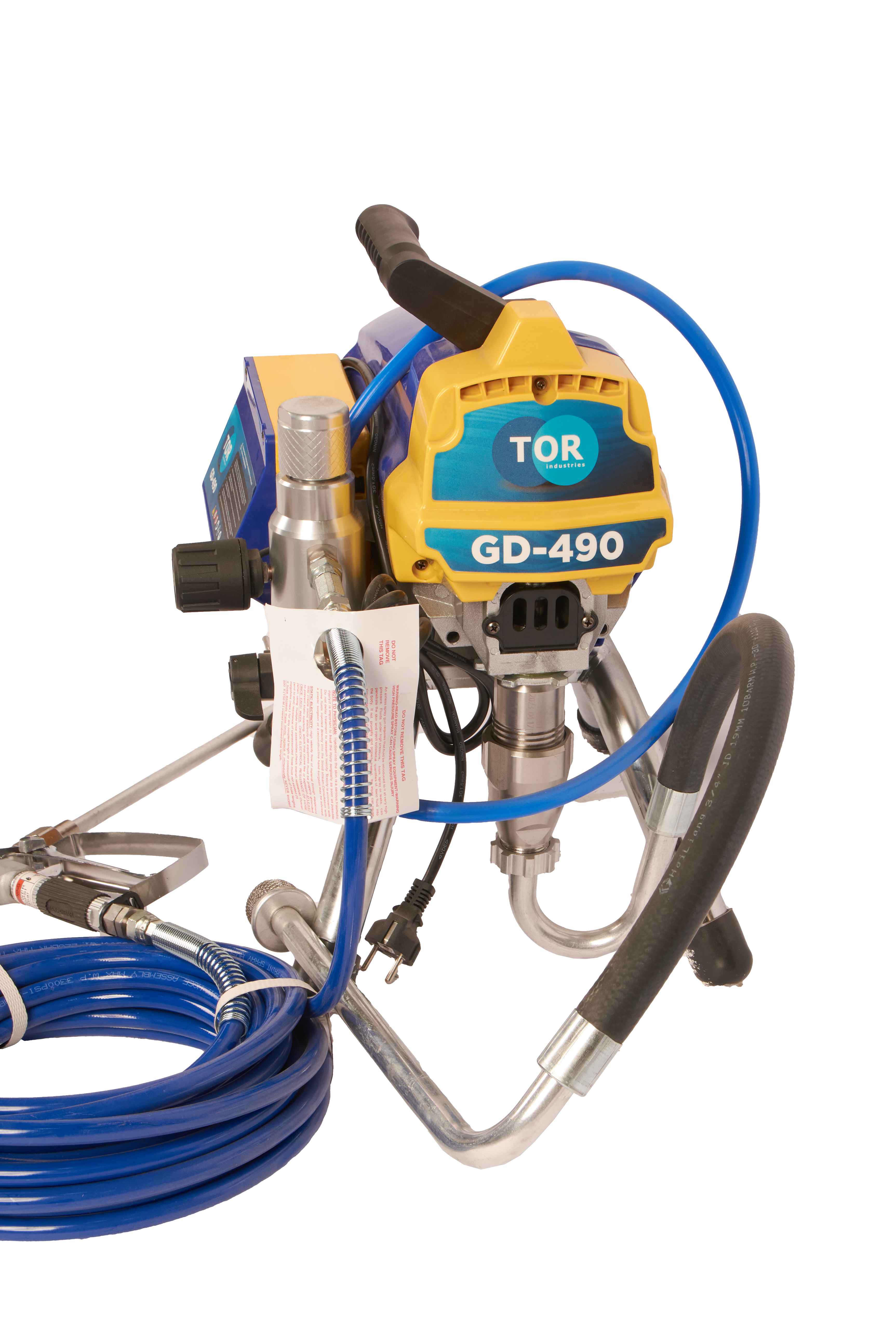 Окрасочный аппарат поршневой 290 бар, 2,2 кВт, 220 В  TOR GD-490