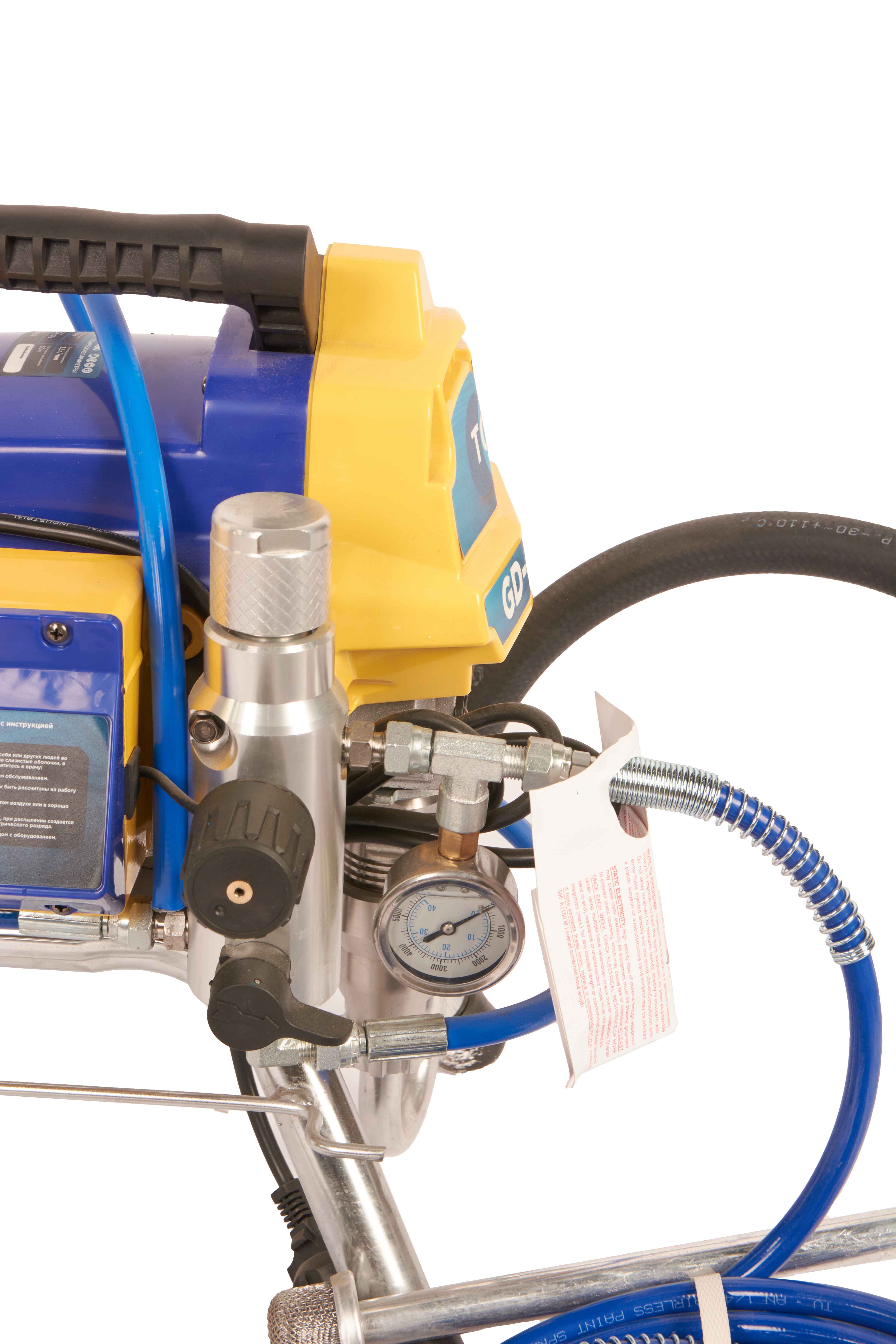 Окрасочный аппарат поршневой 290 бар, 2,2 кВт, 220 В  TOR GD-490