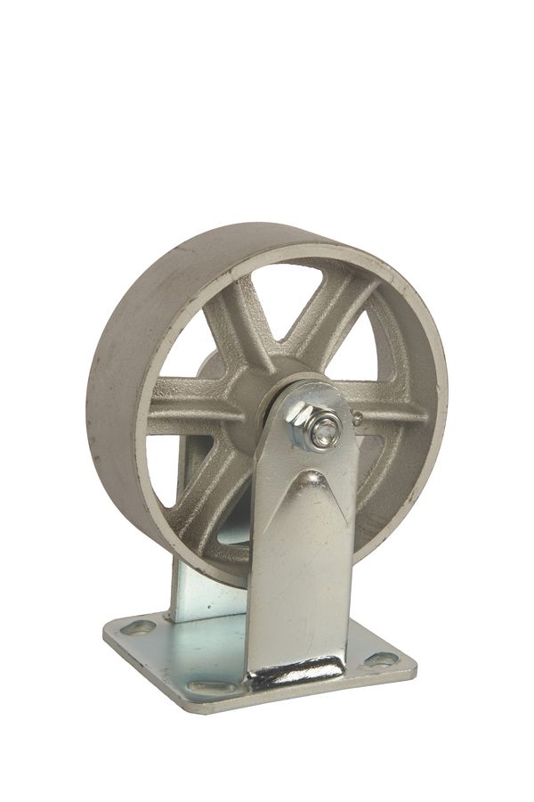 Колесо большегрузное неповоротное FCS 63 150 мм чугунное (F)