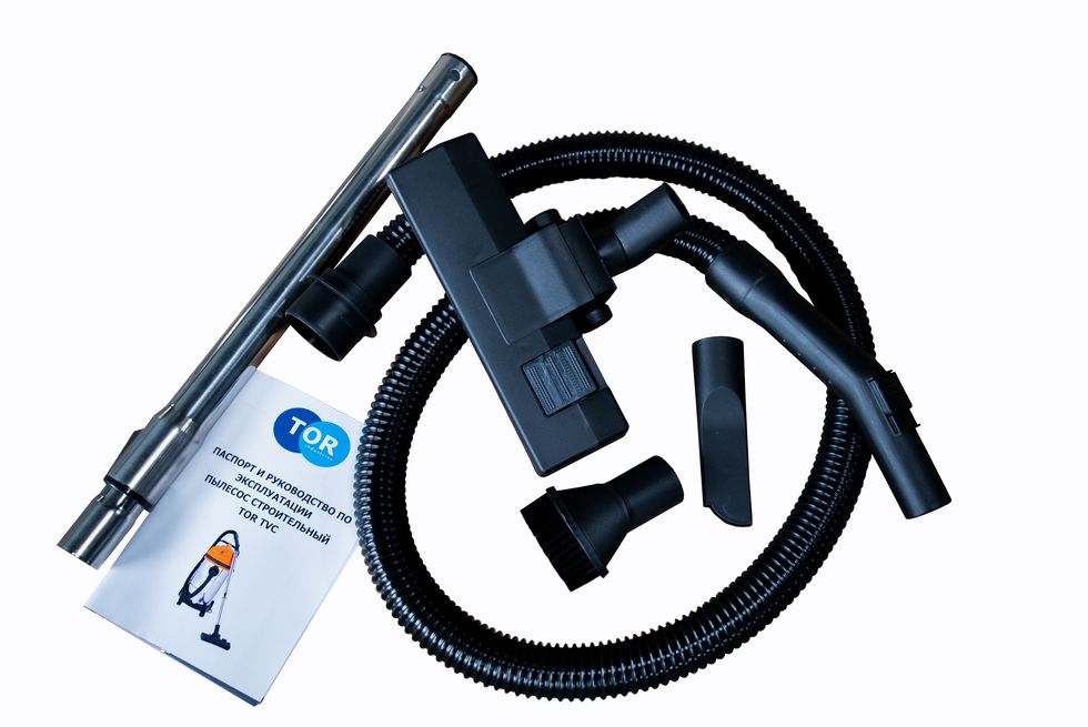 Пылесос строительный 40 л 1600Вт с розеткой 220В TOR TVC40