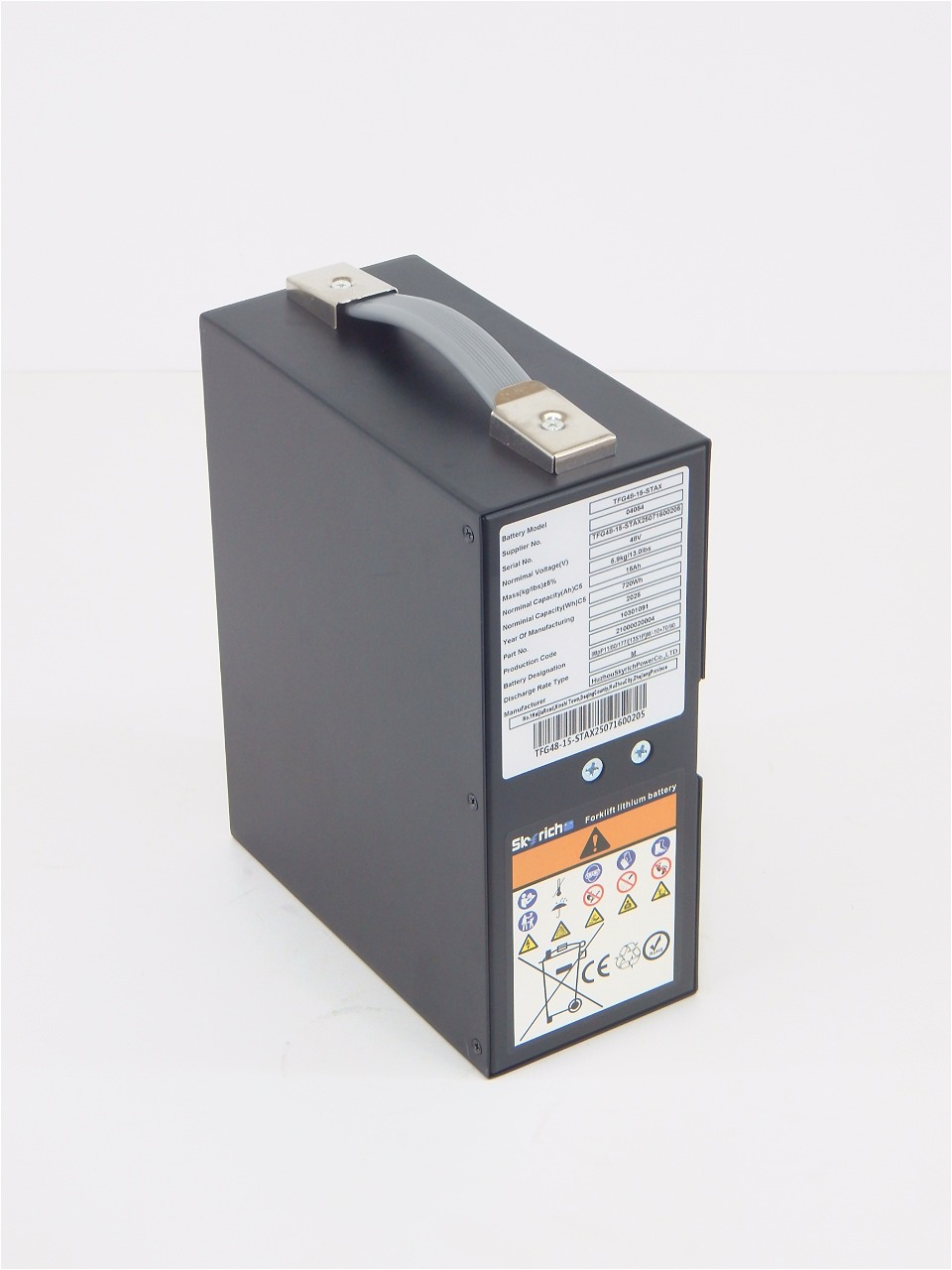 Аккумулятор литий-полимерный (Li-pol) 48В/15Ач 175х87х210 для тележек PPTH/EPT/EPTH