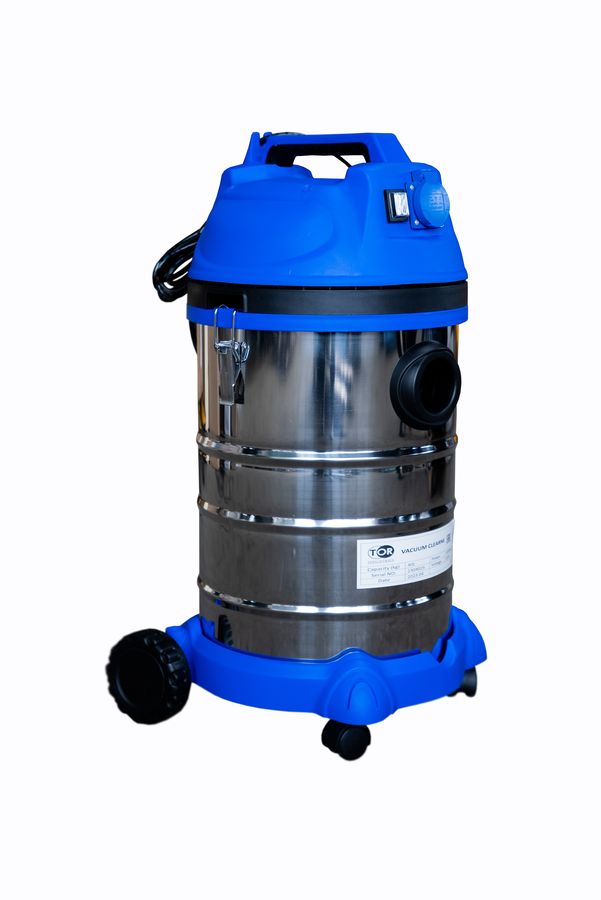 Пылесос строительный 30 л 1400Вт с розеткой 220В TOR TVC30