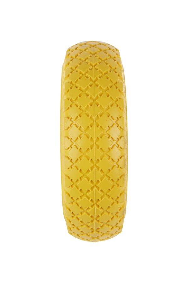 Колесо литое полиуретановое 260 мм PU 1804 с железным ободом (20 мм шариковый подишпник)