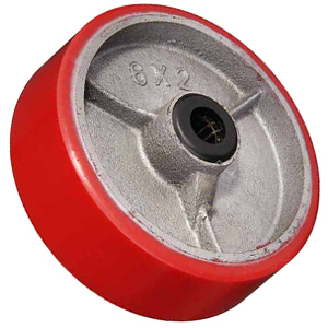 Колесо большегрузное P 46 100 мм полиуретановое на ось (N)