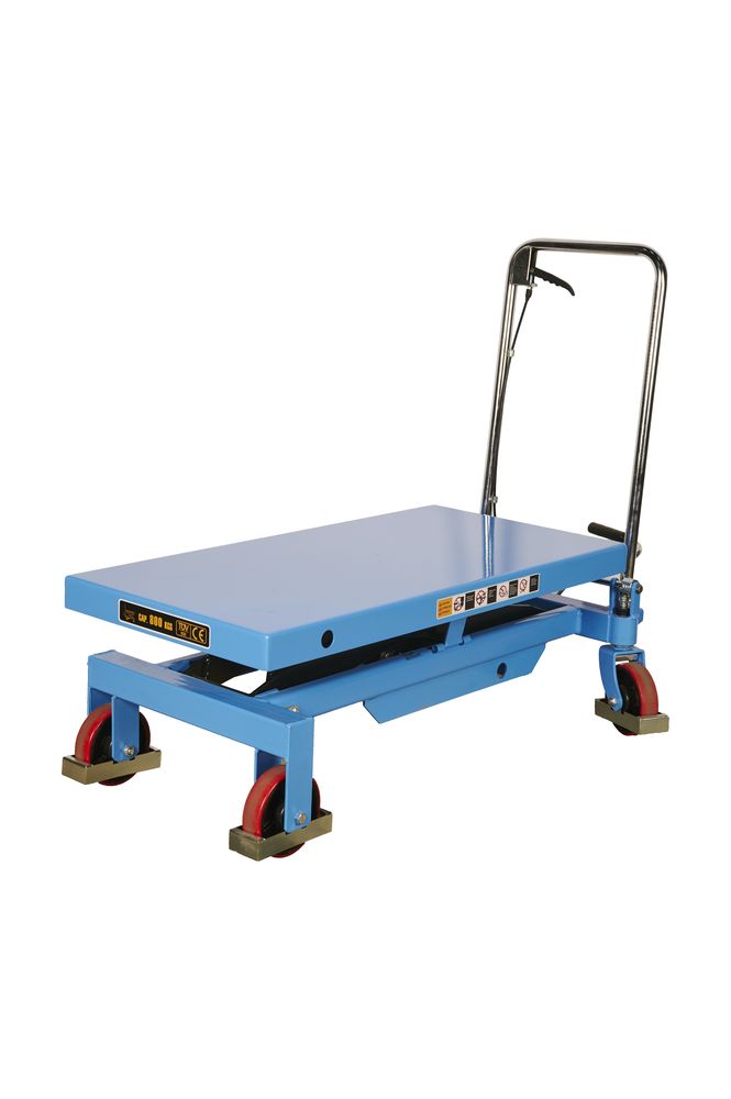 Стол подъемный передвижной 800 кг 415-1000 мм (1016х510 мм) TOR PT800A