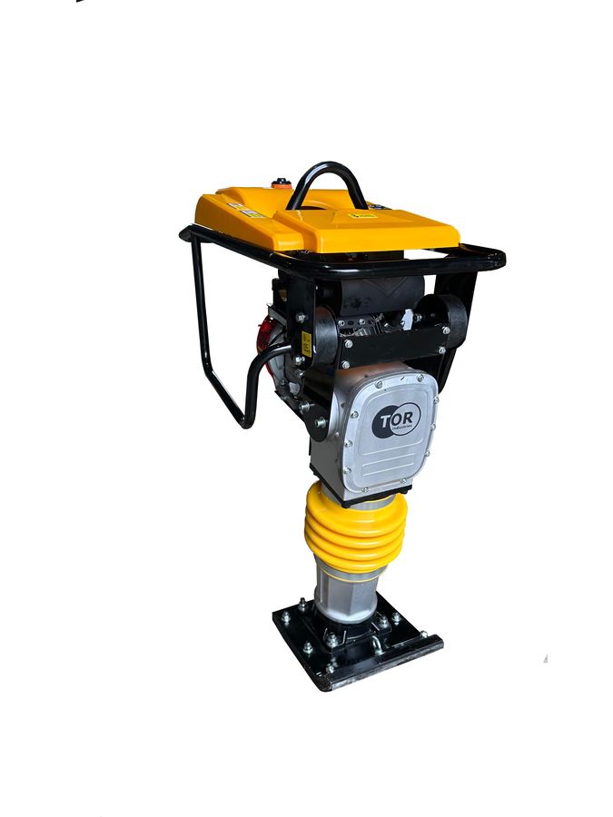 Вибротрамбовка 70 кг, 10 кН (Honda), алюминиевый корпус TOR HCR-80