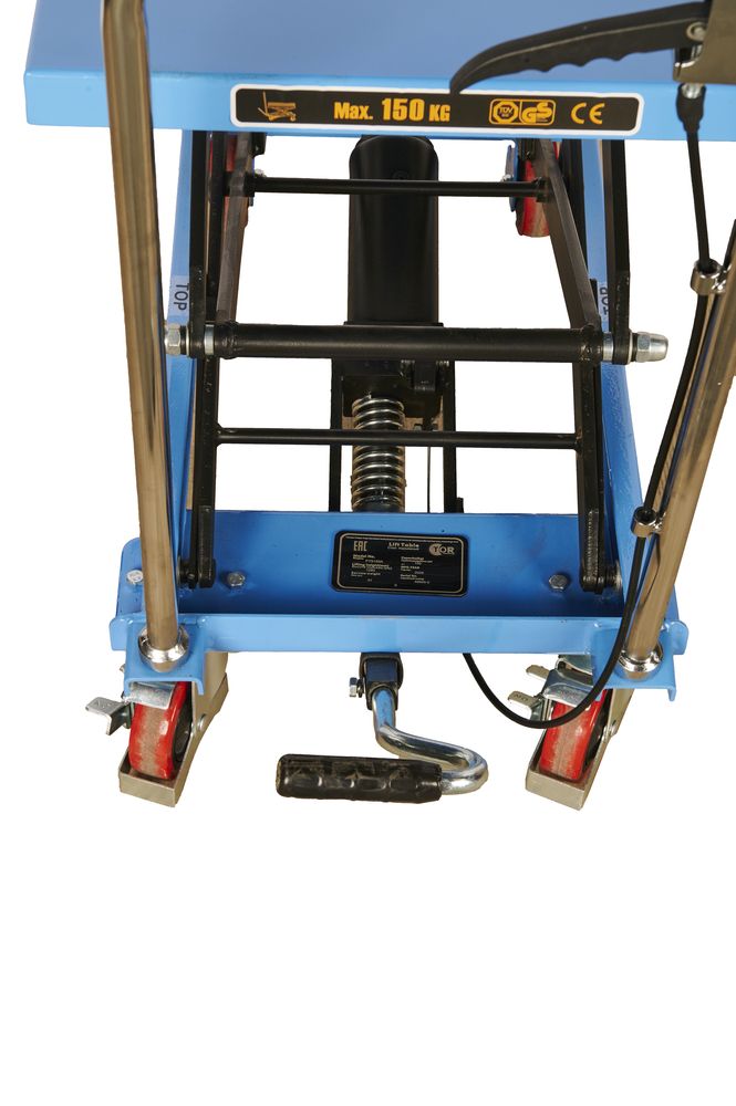 Стол подъемный передвижной 150 кг 302-1260 мм (700х450 мм) TOR PTS150