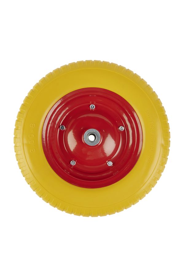 Колесо литое полиуретановое 360 мм PU 2400 (20 мм шариковый подшипник)