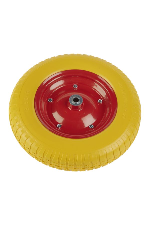 Колесо литое полиуретановое 360 мм PU 2400 (20 мм шариковый подшипник)