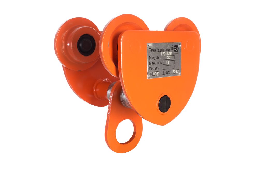 Тележка для тали холостая 1т TOR GCT