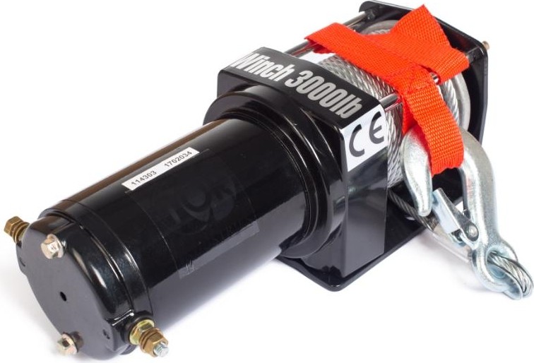 Лебедка автомобильная электрическая 1361кг 13,5м 12В TOR P3000-1A