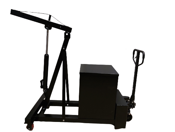 Кран гидравлический c противовесом Гусек TOR 0,55 т h подъема 380–2660 мм