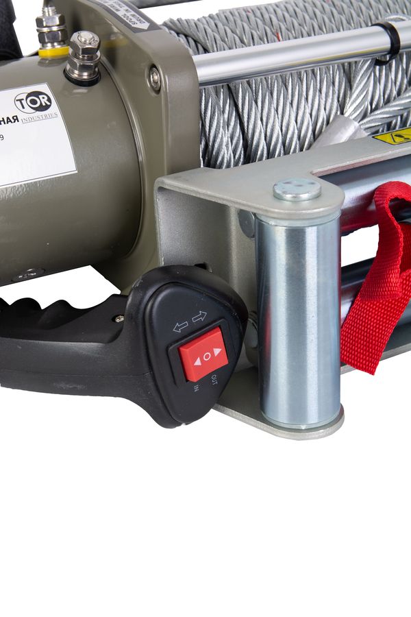 Лебедка автомобильная электрическая 4536кг  28м 12В TOR S10000