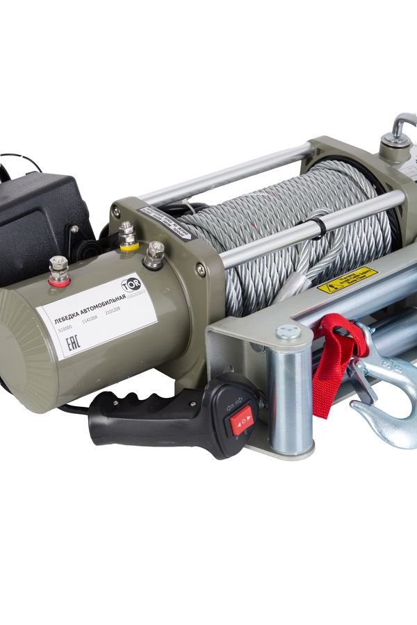 Лебедка автомобильная электрическая 4536кг  28м 12В TOR S10000
