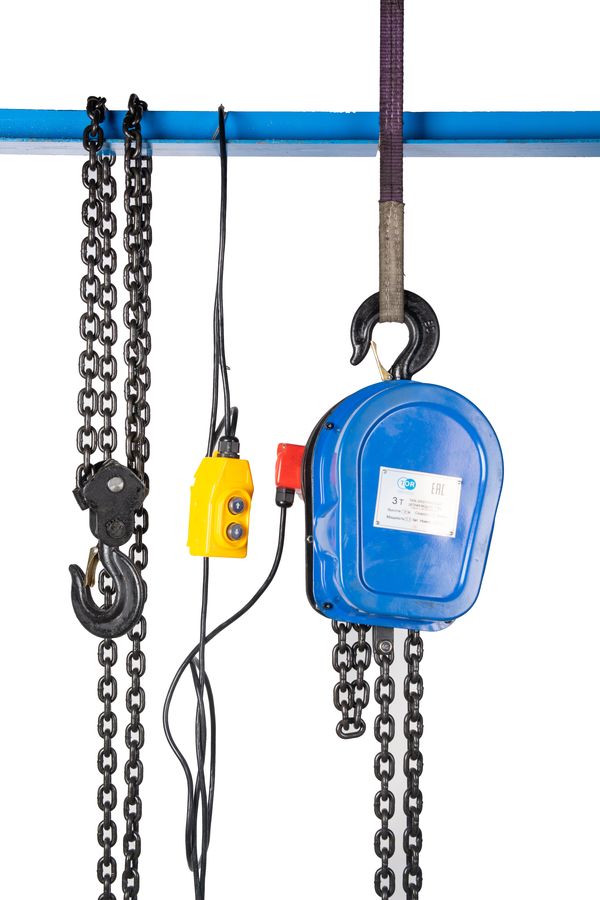 Таль стационарная 1т 6м 380В электрическая цепная TOR DHS (серия J)