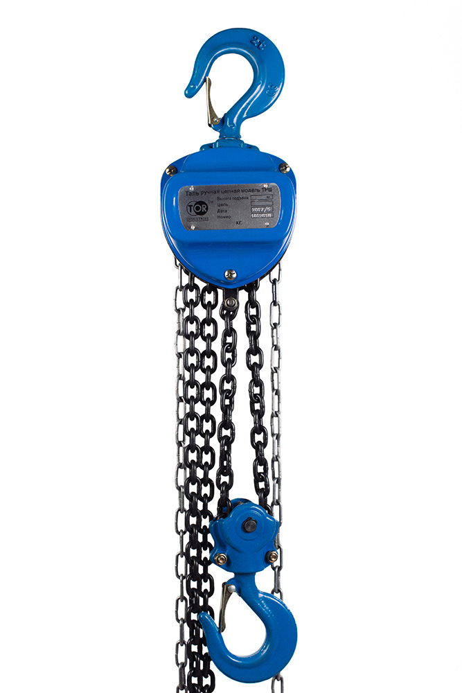 Таль ручная шестеренная TOR ТРШ C 2ТХ3М PRO (для тяжелых работ)