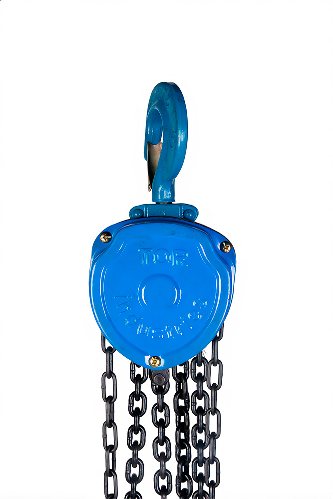 Таль ручная шестеренная TOR ТРШ C 5ТХ3М PRO (для тяжелых работ)