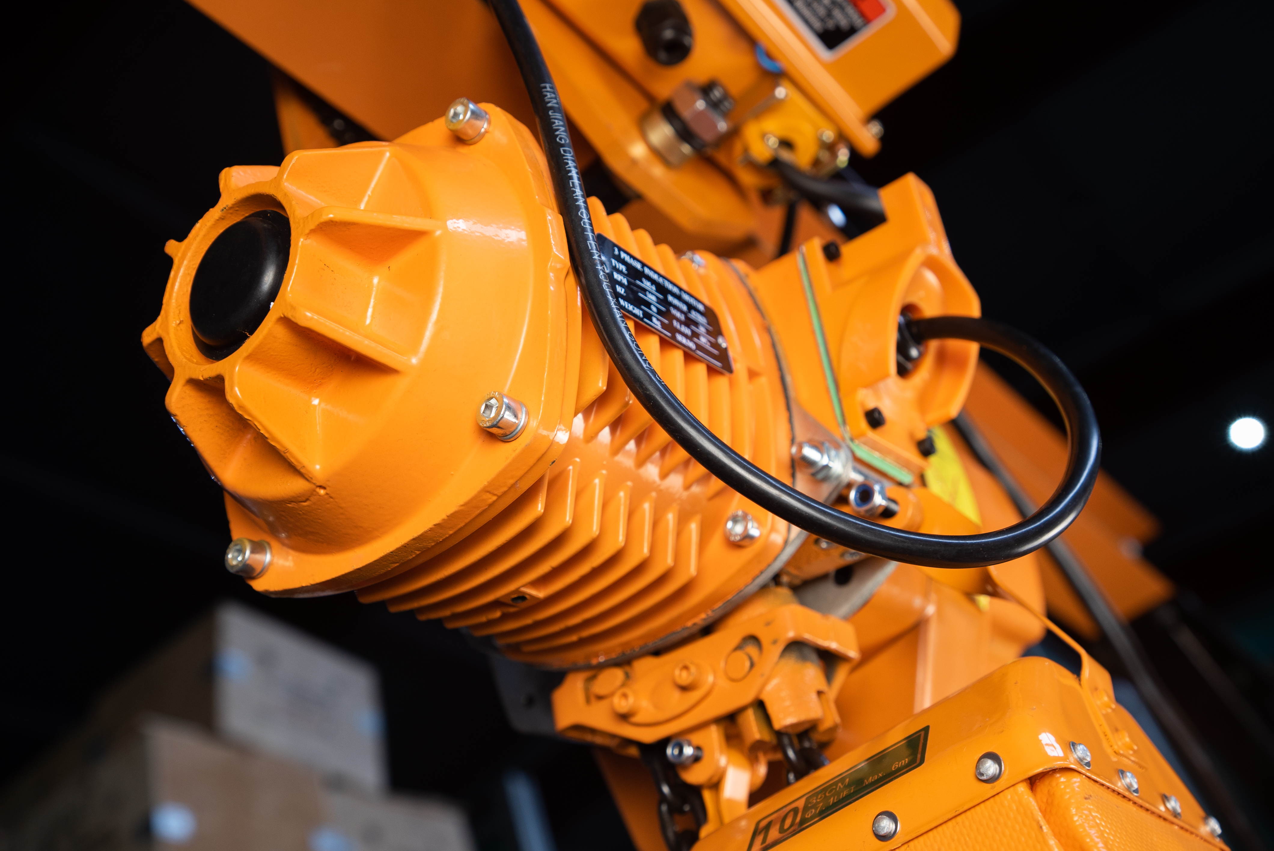 Таль стационарная  3т  6м 380В электрическая цепная TOR HHBD-03