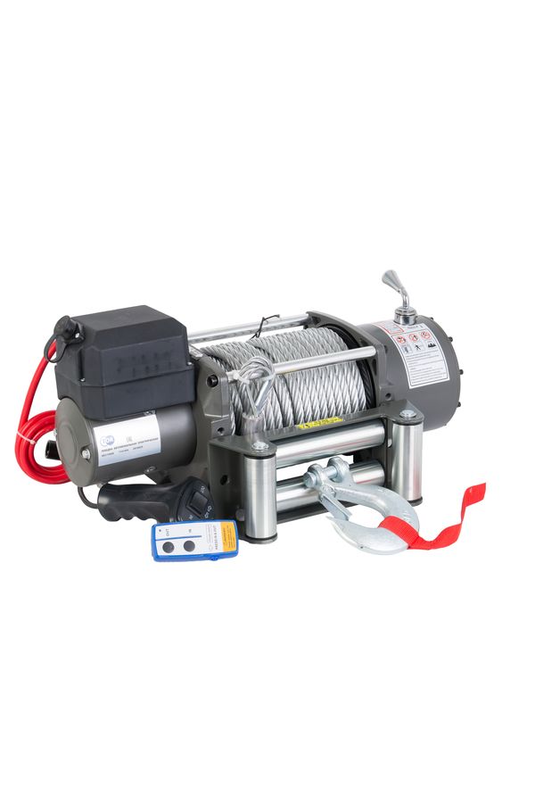 Лебедка автомобильная электрическая 7620кг 28м 12В TOR SEC16800