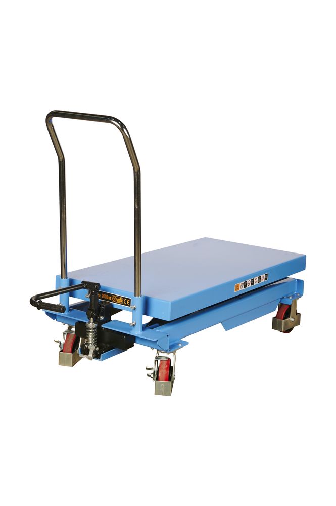 Стол подъемный передвижной 2000 кг 380-1000 мм (1200х610 мм) TOR PTD2000