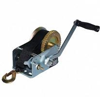 Лебедка ручная барабанная с лентой 1т 10 м оцинкованная TOR LHW