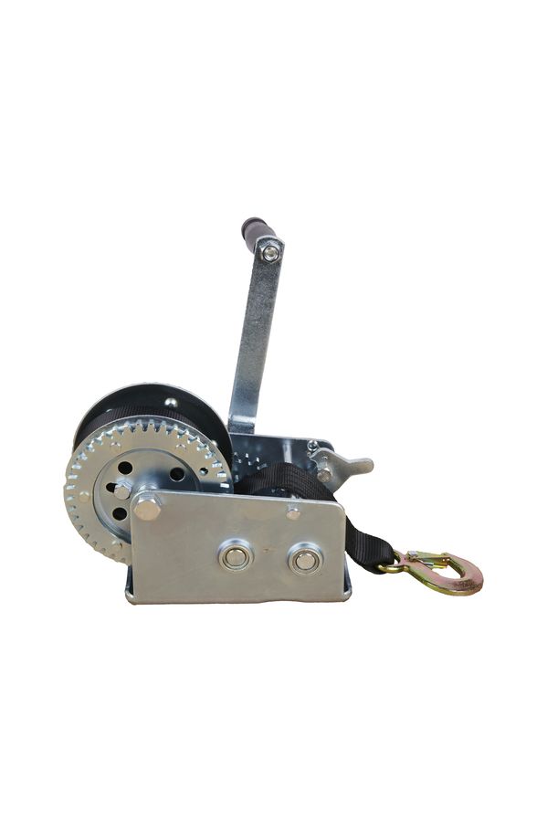 Лебедка ручная барабанная с лентой  1т 20 м оцинкованная TOR LHW