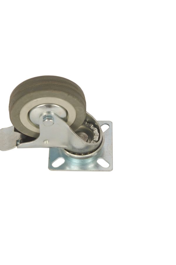 Колесо аппаратное поворотное SCgb 93 75 мм с тормозом (F)