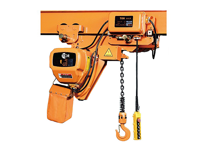 Таль передвижная с уменьшенной строительной высотой 2т 6м 380В электрическая цепная TOR HHBDSL-02