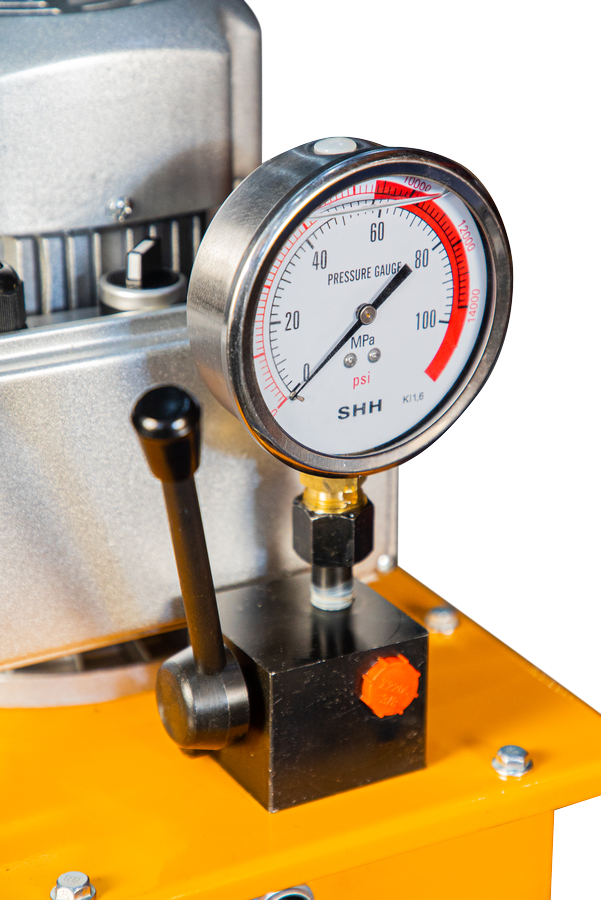 Насос электрогидравлический односторонний TOR HHB-630A 380В, 0,75кВт, 7л