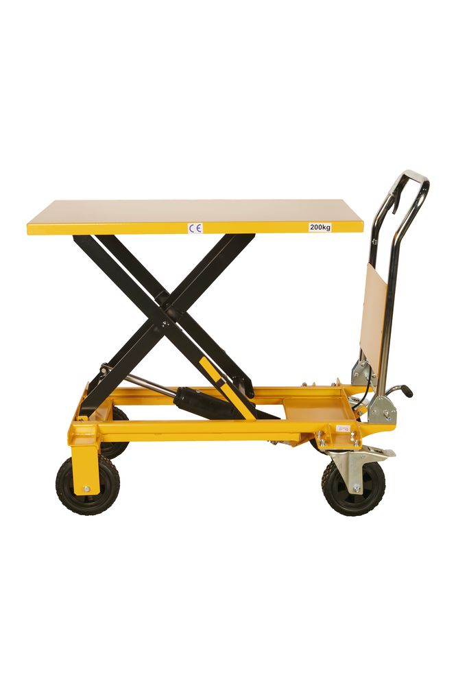 Стол подъемный передвижной 200 кг 330-1000 мм (1000×500 мм) XILIN SP200