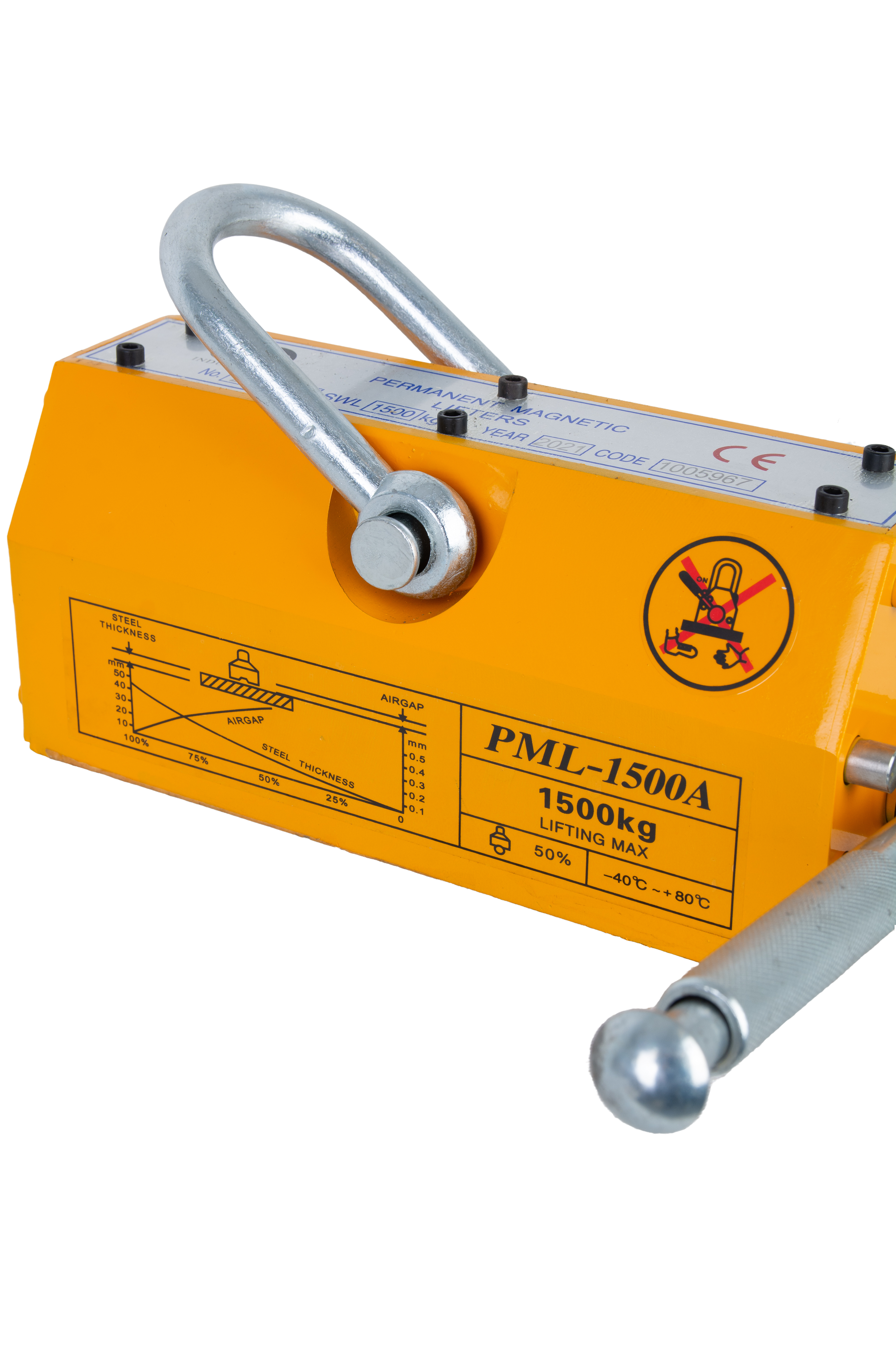 Захват магнитный TOR PML-A 1500  (г/п 1500 кг)