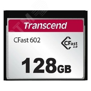 Карта памяти 128GB CFast 602, SATA III, MLC, 510 МБ/с