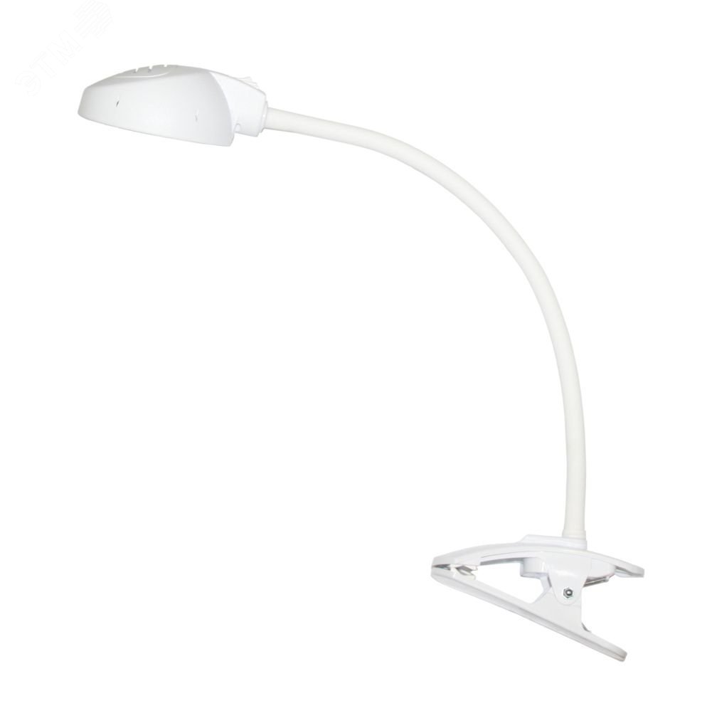 Светильник Веста С16 ПШ (LED, на прищепке)7 Вт,  гибкая стойка 450 мм, белый