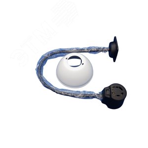 Cветильник НКП-03-60-026-04 Алькор 60 Вт, Е27, станочный, без лампы, на флексе 650мм белый