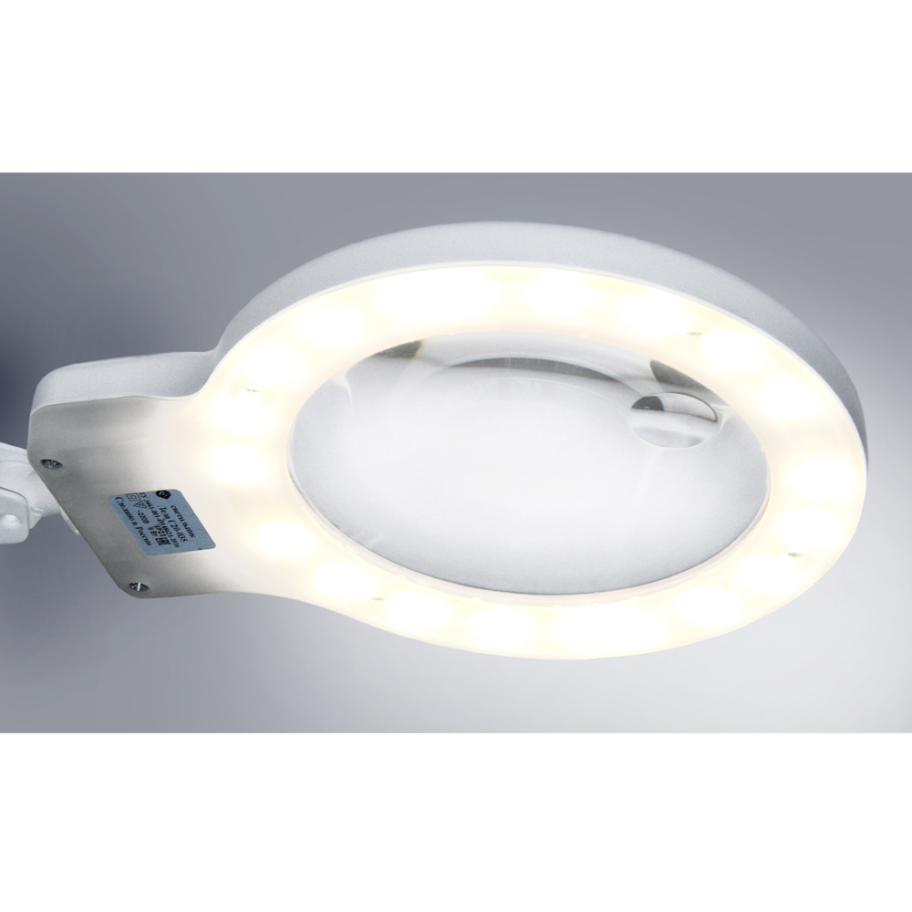 Светильник светодиодный Леда С20 арт (на струбцине,с увеличительной линзой 2или 9D) LED