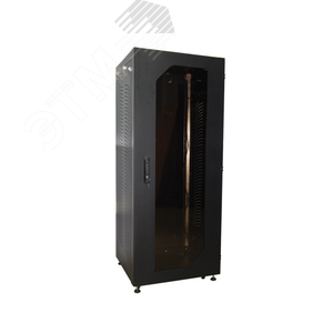 Шкаф телекоммуникационный ТШ-326060Ч8 напольный 32U на 8 приборов