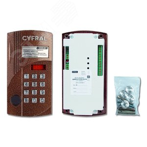 Панель вызывная координатного аудиодомофона до 20 абонентов