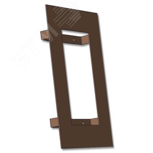 Пластина переходная 2094M для установки блоков вызова серии ЦИФРАЛ CCD-2094.1 в двери